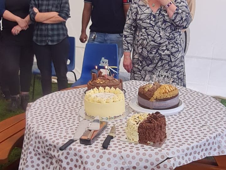 Homemade cakes and treats